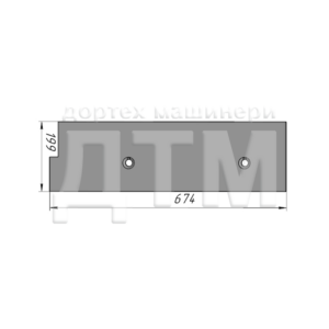 Торцевой бронелист верхний BENNINGHOVEN